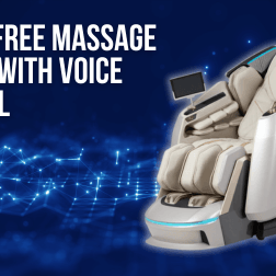 Hands-free massage chairs with voice control offer ultimate convenience, allowing users to activate and customize their massage experience using simple voice commands.