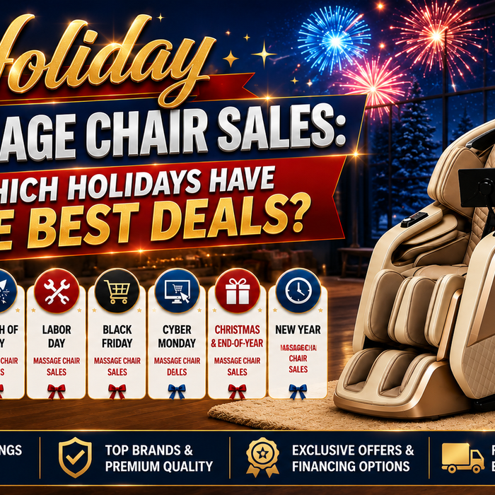 Learn the best time to buy a massage chair and which major holiday sales typically offer the strongest deals.