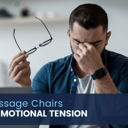 By combining soothing massage techniques with features like heat therapy and zero gravity positioning, massage chairs create a calming environment that alleviates anxiety and emotional strain.