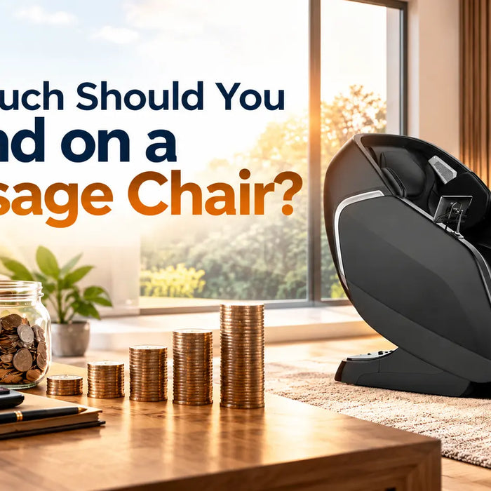 How much should you spend on a massage chair? Compare 2026 prices, features, budget options, and luxury models to find the best value.