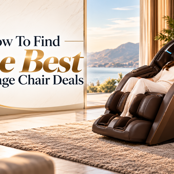 Find massage chair deals without sacrificing quality by learning what to check before buying and how to recognize genuine savings.