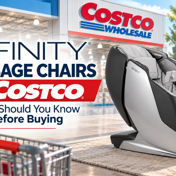 Compare Costco Infinity Massage Chairs with models available through authorized Infinity massage chair dealers.