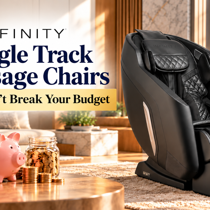 Shopping for an Infinity massage chair on a budget? Explore single track models that balance massage performance, popular features, comfort, and overall value.