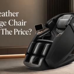 Wondering if a leather massage chair is worth the extra cost? Compare genuine leather and PU leather to discover which material offers the best value, durability, and comfort.