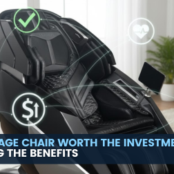 Evaluate whether a modern massage chair is worth the investment by comparing its key features, wellness benefits, and total costs.