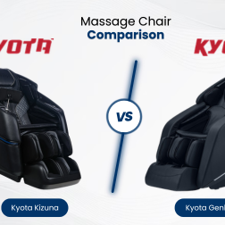 Kyota Kizuna vs. Kyota Genki Massage Chair Comparison