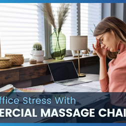 Find Out How Office Stress is Alleviated by Commercial Massage Chairs. Gain Insights into the Effects and Advantages of Utilizing Commercial Massage Chairs.