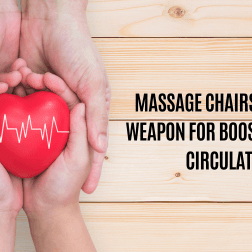 Massage chair benefits for circulation include improved blood flow, aiding in relaxation and relieving muscle tension.