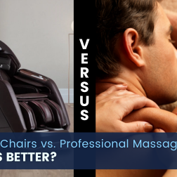 Considering massage chairs for stress relief? See how they compare to professional massages and determine the best option for your wellness needs.