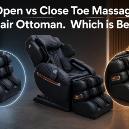 Not sure which massage chair ottoman is right for you? Explore the pros and cons of open and closed toe designs to make the best choice.