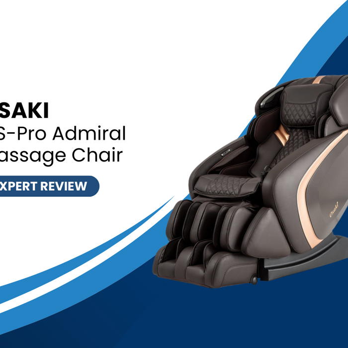 Read The Modern Back’s Expert Review of the Osaki OS-Pro Admiral Massage Chair and learn about the benefits and features.