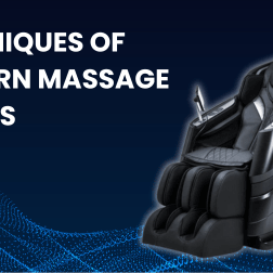 Modern massage chairs have advanced techniques for relieving muscle aches, increasing flexibility, and minimizing risk of injury. 
