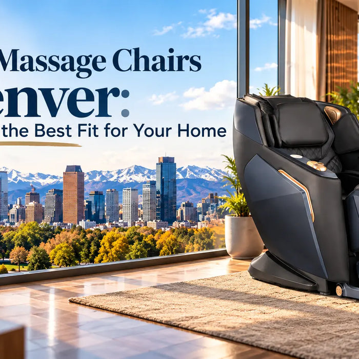 Want to test massage chairs in Denver? Discover which massage features to evaluate and how to find the right model for your body and home.