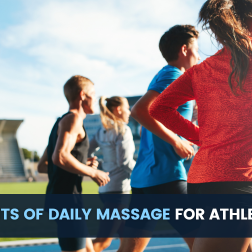 Enhance athletic performance with daily massage. Discover how targeted techniques boost recovery, flexibility, and mental clarity while unlocking the top benefits of a massage chair.