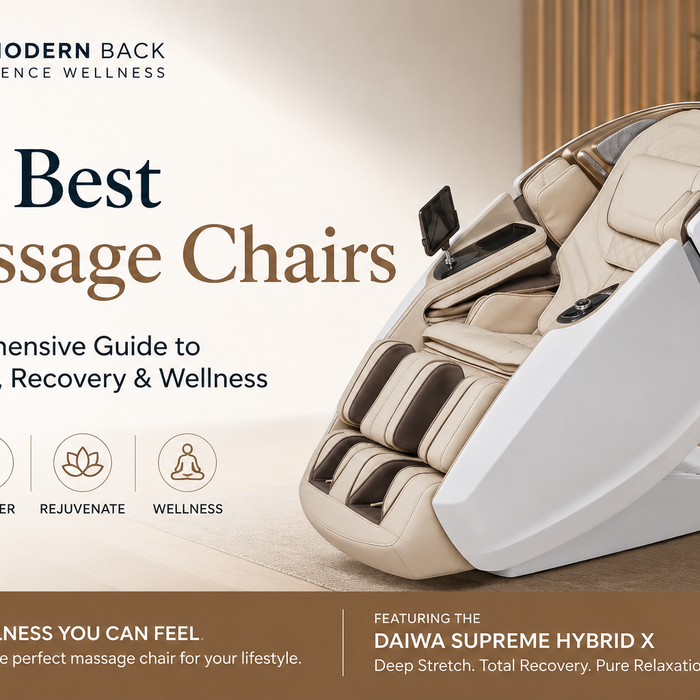 Daiwa Supreme Hybrid X luxury massage chair featured in The Best Massage Chairs comprehensive buying guide