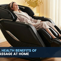 Explore the calming benefits of routine massage—lower stress, lessen anxiety, and enjoy better sleep. See how a massage chair at home can enhance your overall mental wellness.