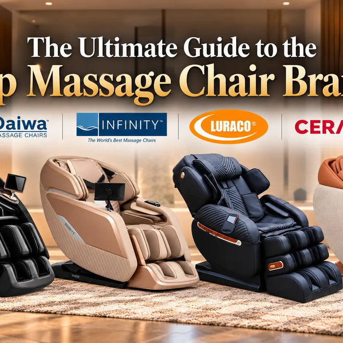 Discover the top massage chair brands and learn what sets leading manufacturers apart in comfort, innovation, quality, and performance.