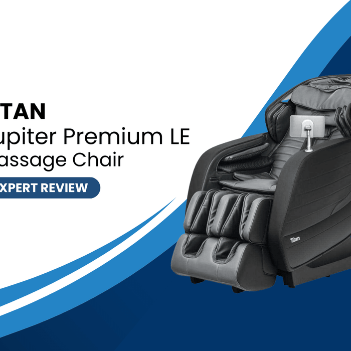 Read The Modern Back’s Expert Review of the Titan Jupiter Premium LE Massage Chair and learn about the benefits and features.