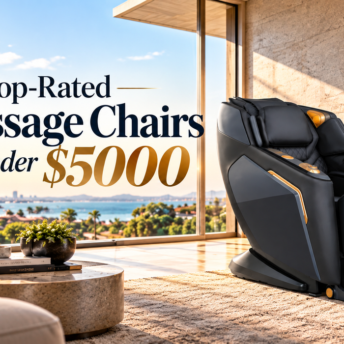 Shopping for the best massage chairs under $5000? Discover feature-packed models that combine advanced massage technology, comfort, and impressive value.