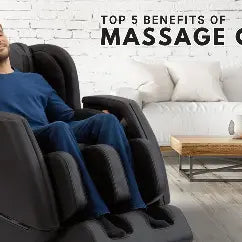 Massage chairs can help Improve Flexibility, Lower Blood Pressure, Improve Circulation, Reduce Stress and Relieve Pain.