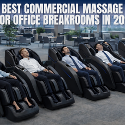Upgrade your office breakroom with the best commercial massage chairs of 2026. Explore top-rated options that enhance employee relaxation, reduce stress, and support overall workplace wellness.