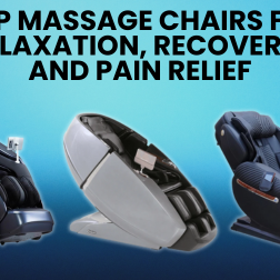 Thumbnail image of the best massage chairs for pain relief and recovery