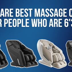 For those who are 6'3", the ideal massage chairs feature longer tracks and customizable settings to accommodate their height comfortably.