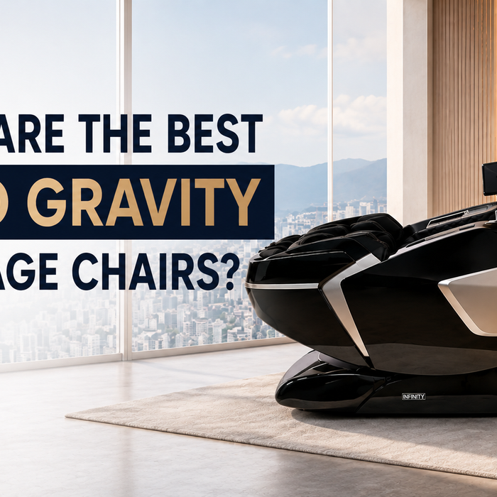 Comparison of the best zero gravity massage chairs for comfort, wellness, and deep tissue massage.
