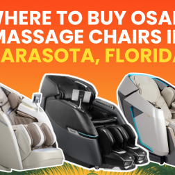 If you’re in Sarasota and looking for Osaki massage chairs, The Modern Back is the go-to destination, featuring expert advice and the most extensive display of massage chairs in Florida.