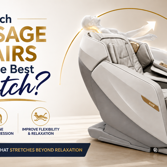 Comparison of the best stretch massage chairs for full-body stretching, flexibility, and spinal decompression.
