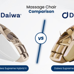 Uncover the main differences between the Daiwa Supreme Hybrid and the Daiwa Supreme Hybrid X in this Massage Chair comparison as we assess their features, performance, and value to help you select the perfect choice for your relaxation needs.