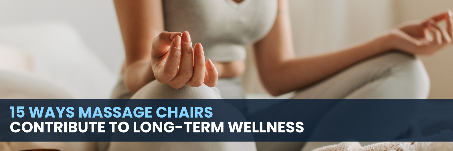 Discover the 15 ways massage chairs contribute to long-term wellness from alleviating stress and enhancing blood flow to easing muscle tightness.