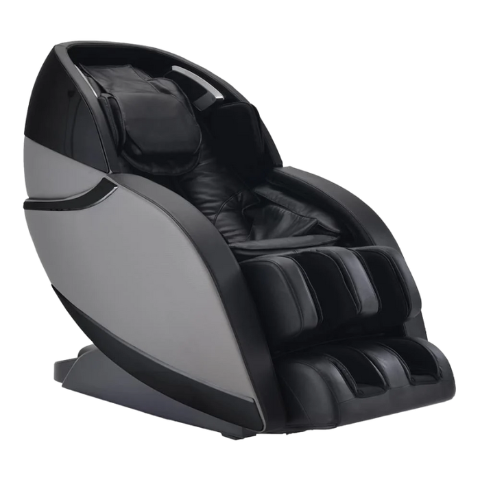 Black Infinity Evolution 3D/4D massage chair with zero gravity recline and full-body design.