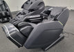 Osaki Manhattan Duo Mech 4D massage chair in zero gravity recline position, showcasing its ergonomic design, advanced 4D massage technology, and weightless relaxation experience.