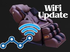 The Luraco iRobotics i9 Max Billionaire Edition comes with unlimited over-the-air Wi-Fi software updates to update your chair automatically.