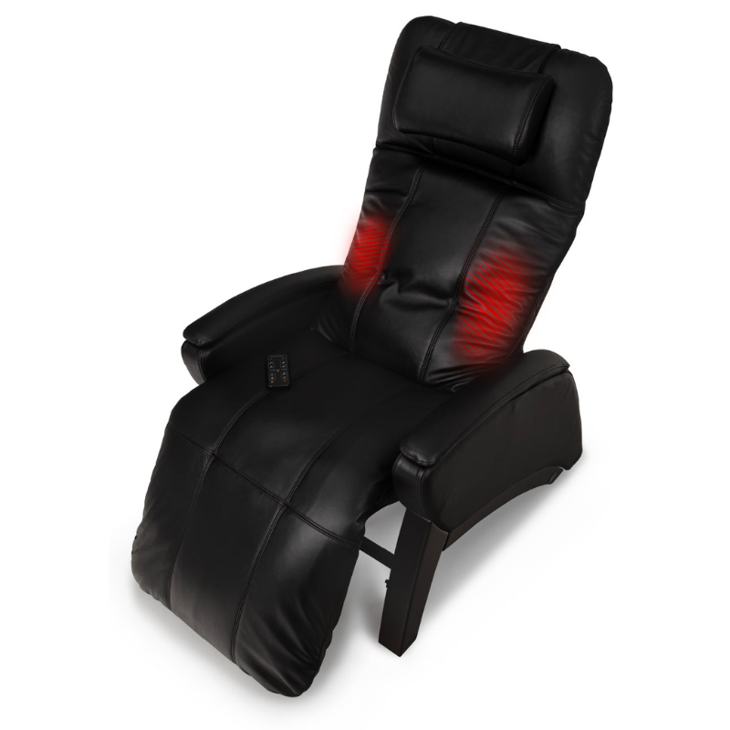 Sonno Recliner’s includes targeted heat along the lower back. The heat can be adjusted on the remote to the perfect massage level. 