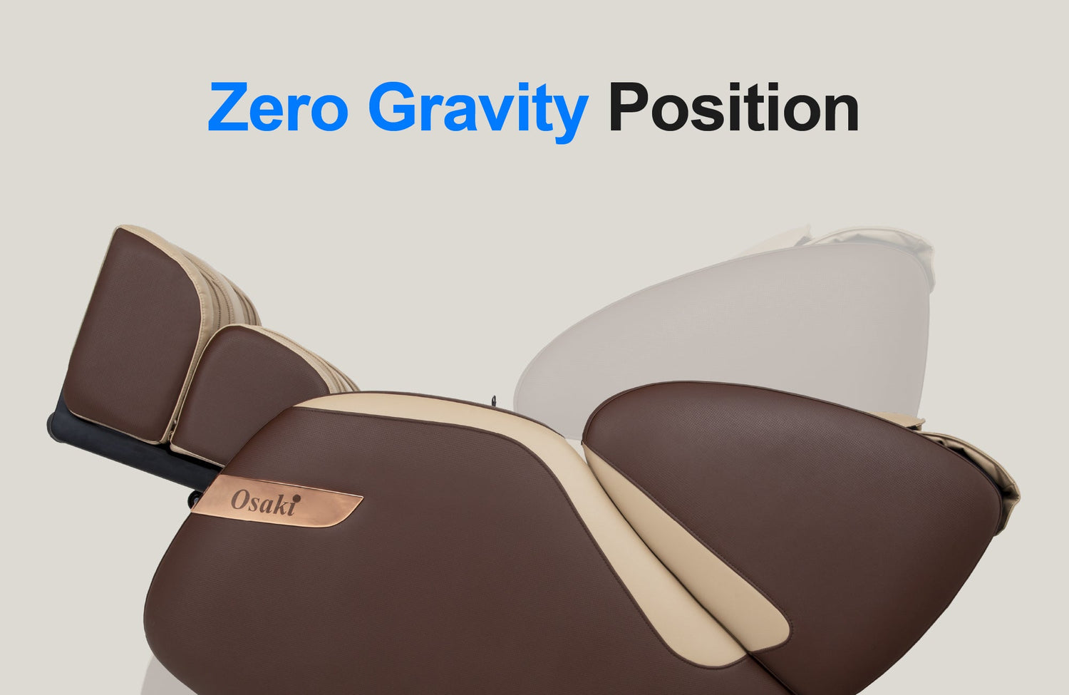 The Osaki OS-Champ massage chair features two stages of zero gravity which align your back and thighs optimally, enhancing comfort and blood flow.
