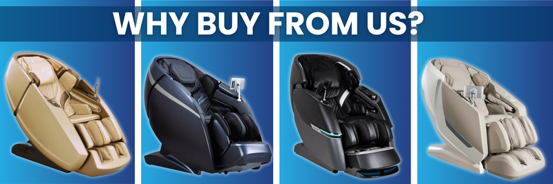 The Modern Back has the largest selection of top-quality massage chairs, zero gravity recliners, lift chairs, and smart number beds. 