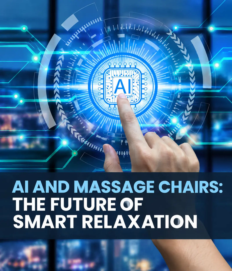 Explore the future of relaxation with smart massage chairs using the power of AI.