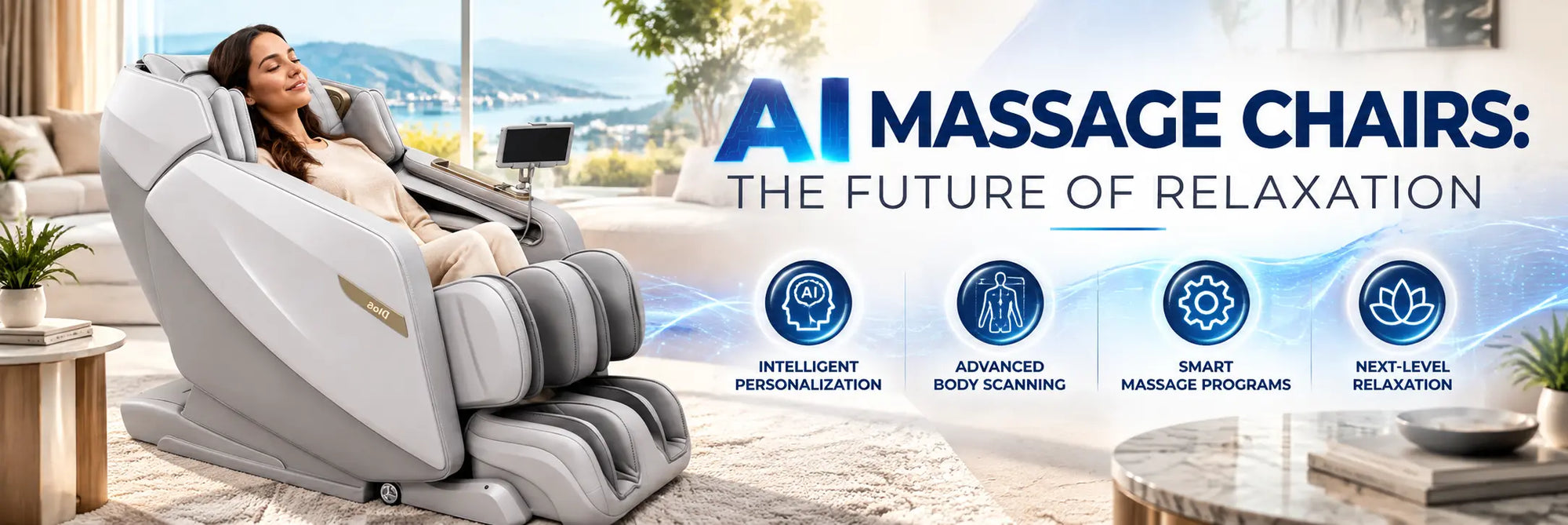 The future of relaxation is here with AI massage chairs, combining smart sensors, deep learning, and advanced massage techniques to deliver spa-quality comfort at home.