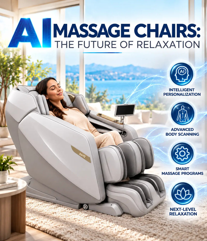 Learn about the future of relaxation with the advancements of AI massage chairs. 