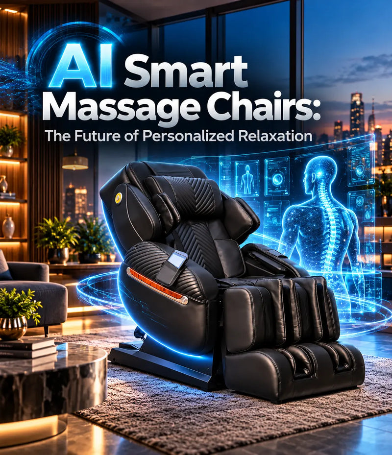 Explore AI powered massage chairs with advanced sensors, adaptive massage programs, and intelligent features for a customized experience.