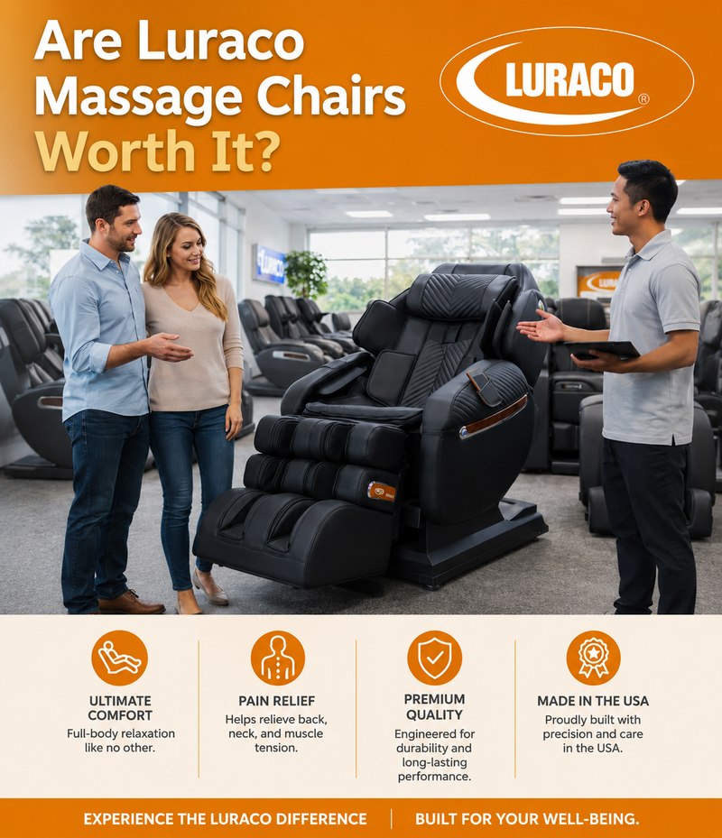 Discover why Luraco Massage Chairs Worth the investment.