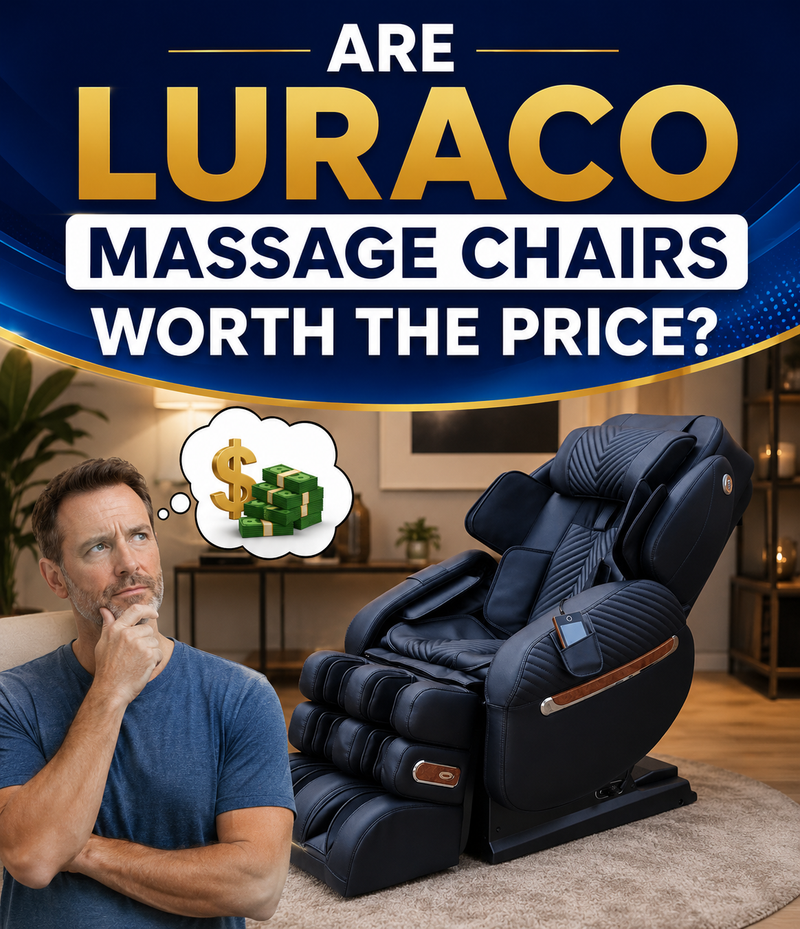 Find out why Luraco Massage Chairs are worth the price.