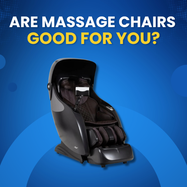 Massage chairs are good for you since they offer numerous health benefits, including stress reduction, improved blood circulation, pain relief, enhanced sleep quality, and convenient access to therapeutic massage without an appointment.