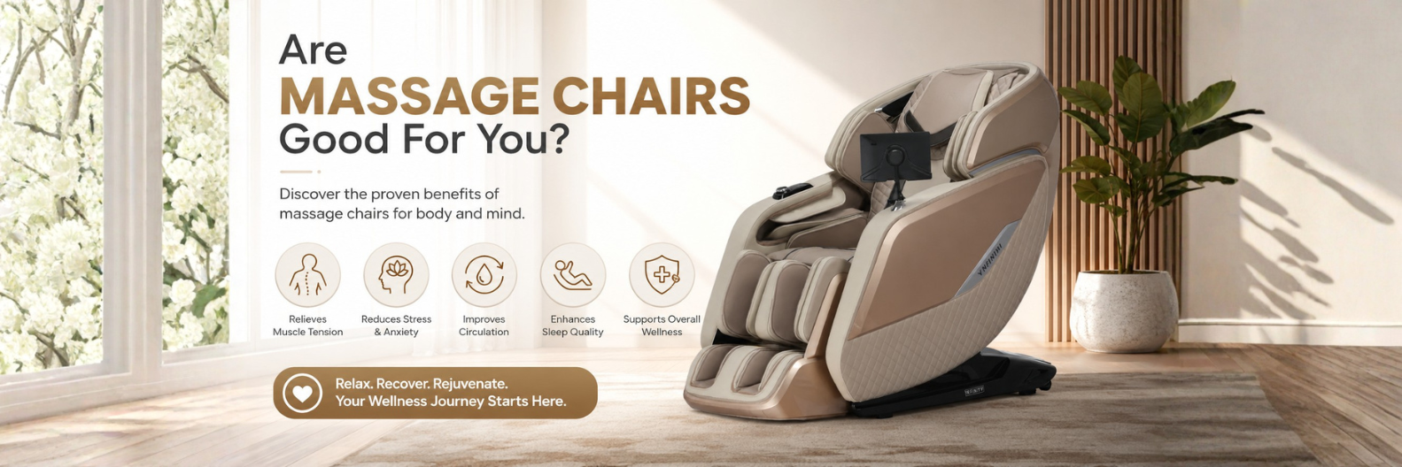 Thinking about buying a massage chair? Find out how massage chairs may support relaxation, reduce everyday aches and pains, and contribute to overall well-being.