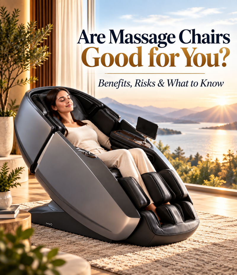 Are massage chairs good for you? Explore potential benefits, possible risks, safety considerations, and what to know before regular use.