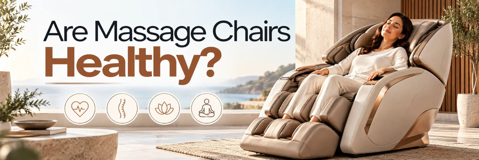 When exploring the question, "Are massage chairs good for you?", the answer is that massage chairs provide health benefits from stress reduction to pain relief. 