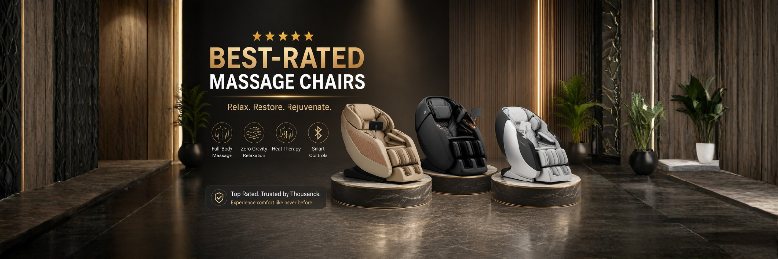 Looking for the best massage chair for your home? Explore top-rated massage chairs with advanced 4D technology, zero gravity reclining, heat therapy, and personalized wellness features.