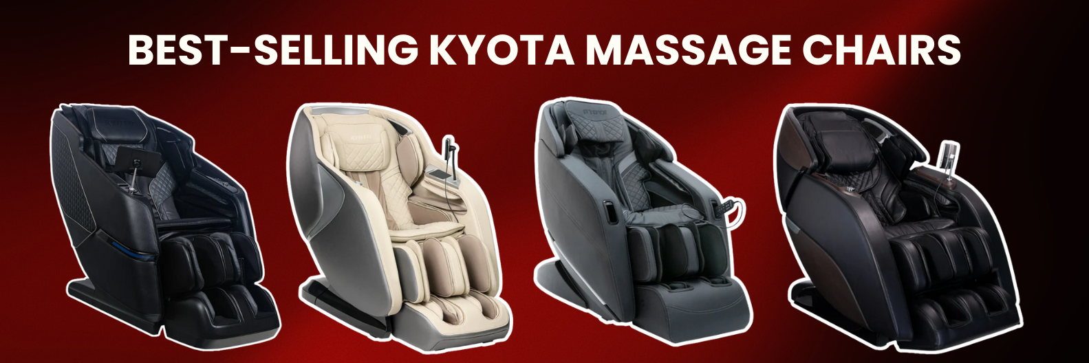 Discover why these top Kyota massage chairs continue to rank among the best sellers for home wellness and full-body relaxation.